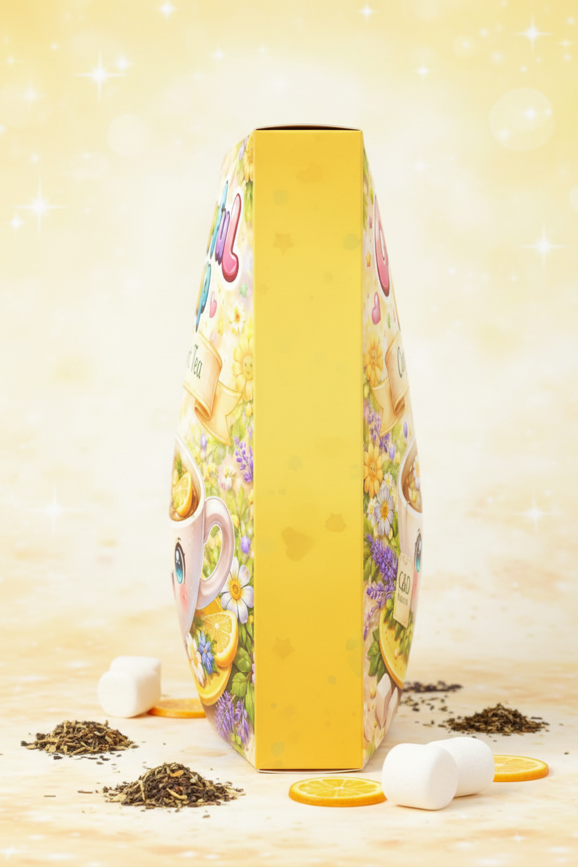 Cheerful Cup Tea - Left Side