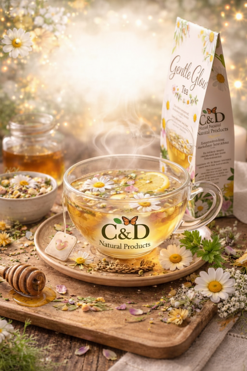 Gentle Glow Tea - Right Side