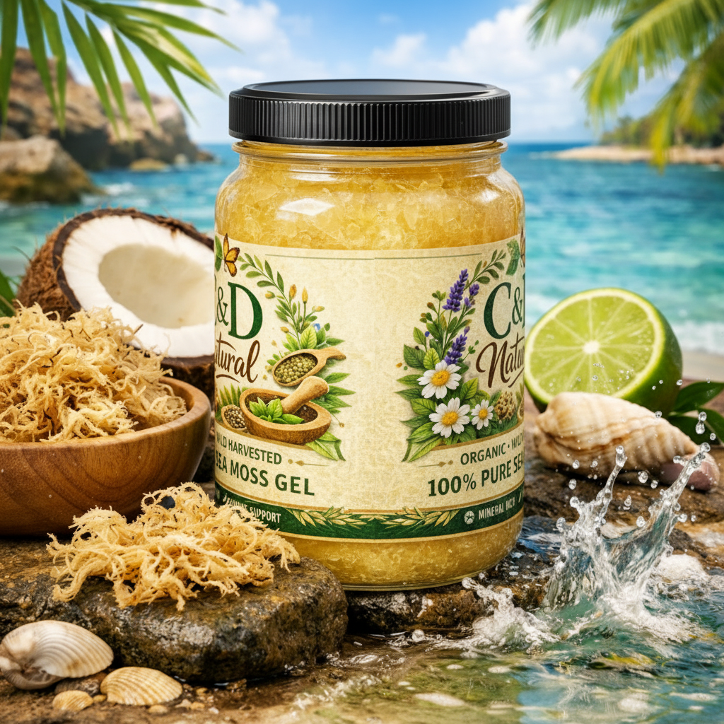 Sea Moss Gel - Right Side