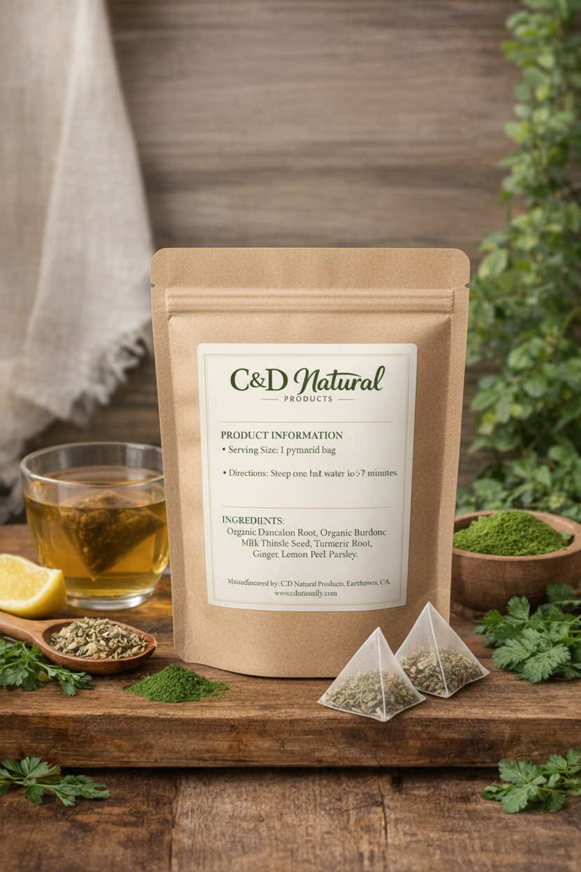 True Detox Tea - Back