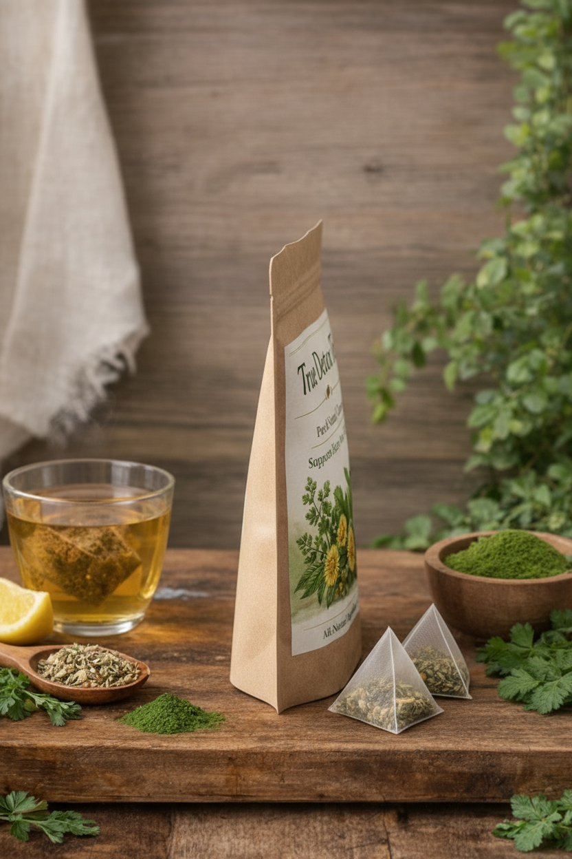True Detox Tea - Left Side